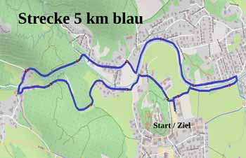 Aschauer Bankerl-Lauf 2025 Strecke 5km ab Festhalle