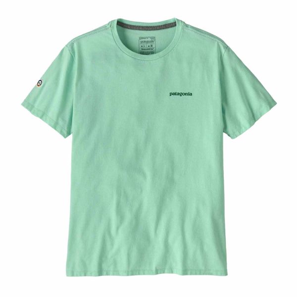 Patagonia Men's Fitz Roy Icon Responsibili-Tee® Rinsed Green