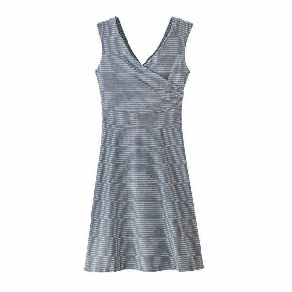 Patagonia W´s Porch Song Dress High Tide: Light Plume Grey