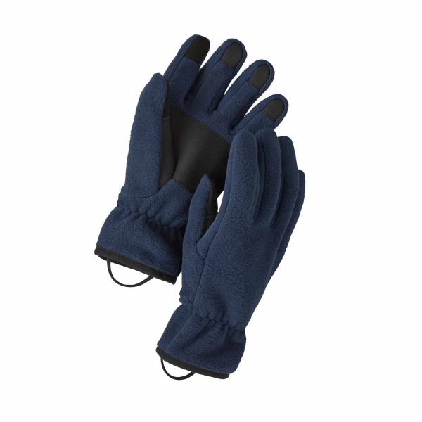 Patagonia Synchilla Gloves New Navy