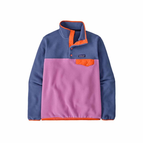 Patagonia W's LW Synch Snap-T P/O Brisk Purple