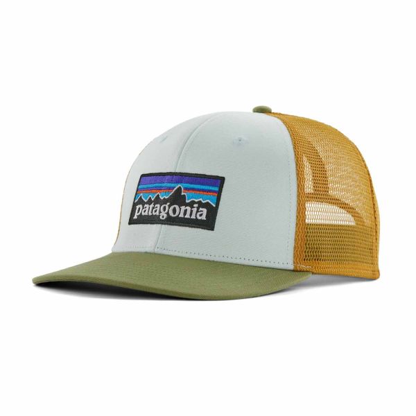 Patagonia P-6 Logo Trucker Hat Wipsy Green