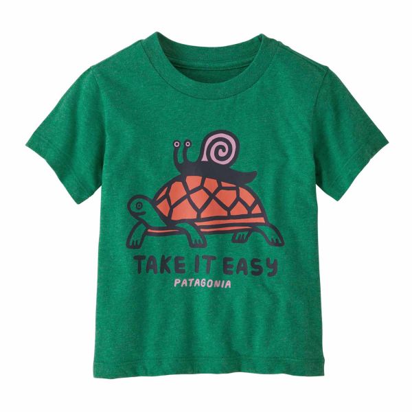 Patagonia Baby Graphic T-Shirt Easy Rider: Garden Green