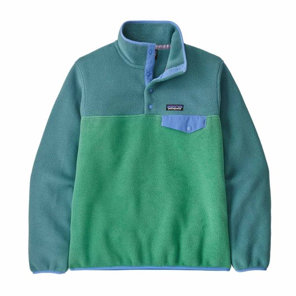 Patagonia W's LW Synch Snap-T P/O Heartleaf Green