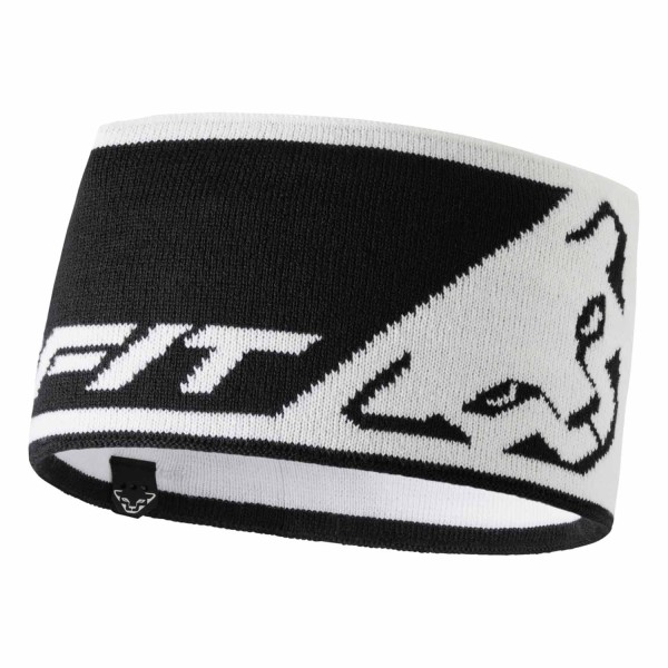 Dynafit Leopard Logo Headband White/Black
