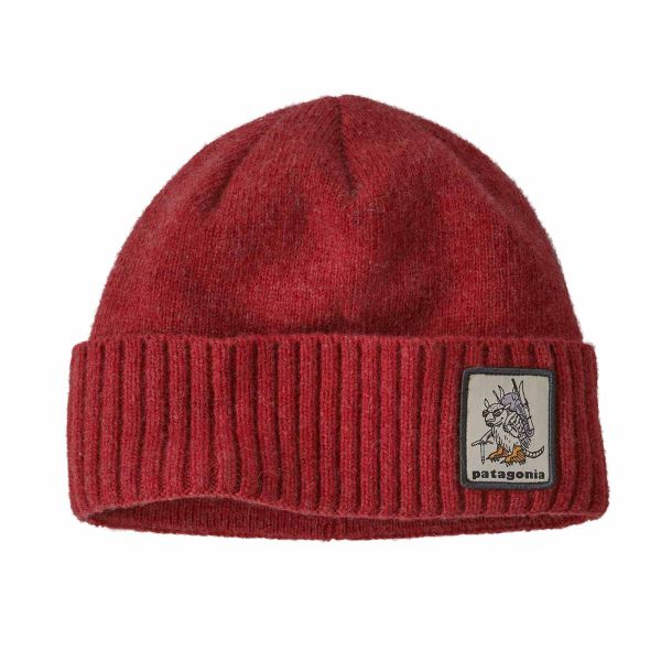 Brodeo Beanie Fun Hogs Armadillo: Touring Red
