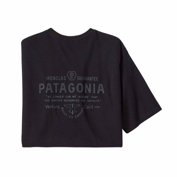 Patagonia Men's Forge Mark Responsibili-Tee® Black