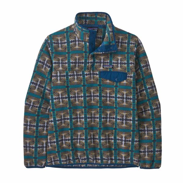 Patagonia W's LW Synch Snap-T P/O Snow Beam: Pale Periwinkle