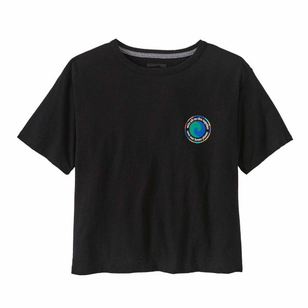 Patagonia W'S Unity Fitz Easy Cut Responsibili-Tee - Damen T-Shirt - SInk Black