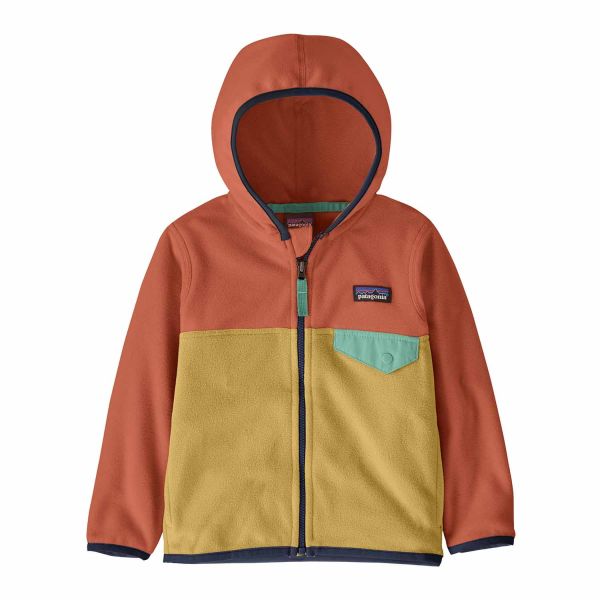 Patagonia Baby Micro D Snap-T Jacket Surfboard Yellow