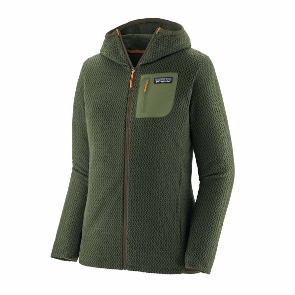 Patagonia W's R1 Air Full-Zip Hoody Torrey Pine Green