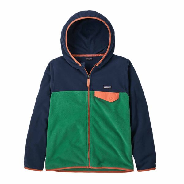 Patagonia K's Micro D Snap-T Jacket Gather Green