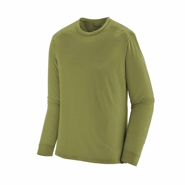 Patagonia Men's Long-Sleeved Capilene® Cool Merino Shirt Palo Green