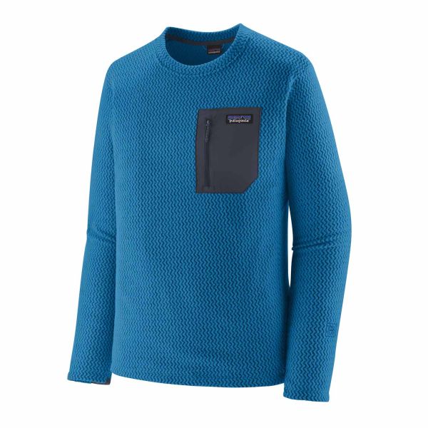 Patagonia M's R1 Air Crew Herren Flecepullover - Endless Blue