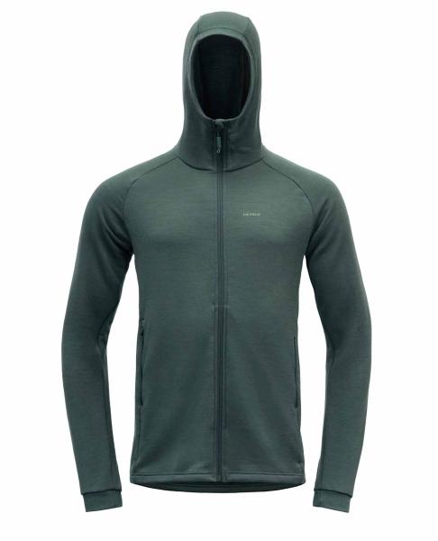 Devold Nibba Merino Jacket Hood Man Woods