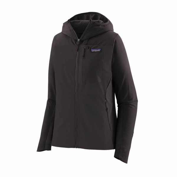 Patagonia W's R1® CrossStrata Hoody Black