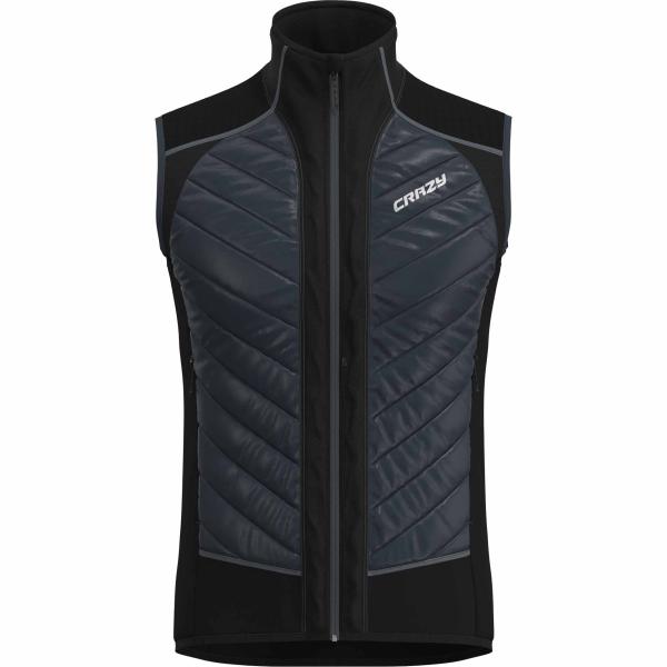 Crazy Idea Vest Flame - Black