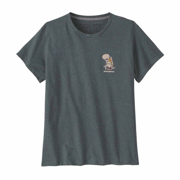 Patagonia W'S 50 Year Responsibili-Tee Fun Hogs: Nouveau Green