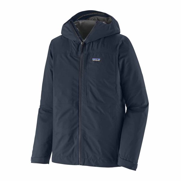 Patagonia M's Boulder Fork Rain Jacket Smolder Blue