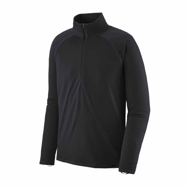 Patagonia M´s Capilene Midweight Zip Neck Black