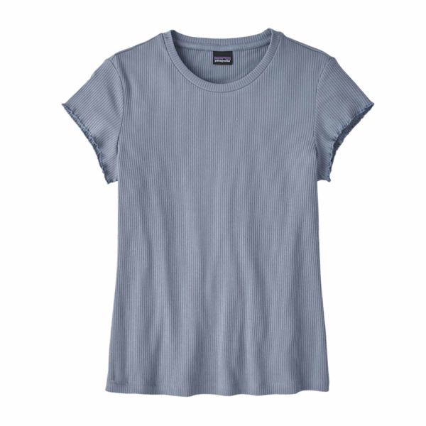 Patagonia W'S Rib Knit Top - Damen Shirt - Light Plume Grey