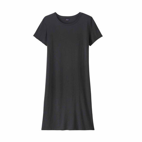 Patagonia W's Regenerative Organic Certified™ Cotton T-Shirt Dress Ink Black