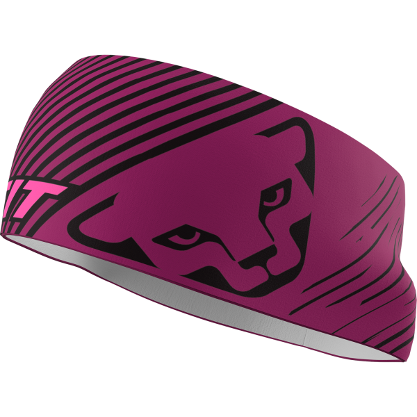 Dynafit Graphic Performance Headband Beet Red/Black Out STRIPED
