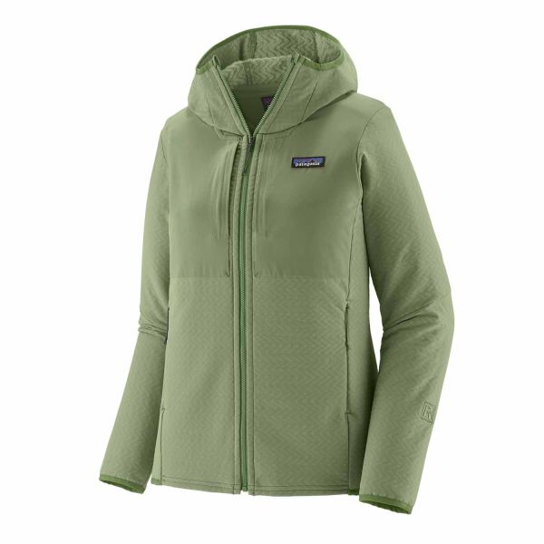 Patagonia W´s R2 CrossStrata Hoody Terrain Green