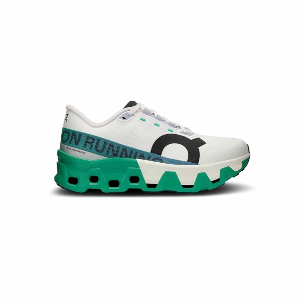 On Cloudmonster Hyper White - Mint Damen Laufschuh