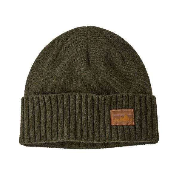 Patagonia Brodeo Beanie ´73 Skyline: Pine Needle Green