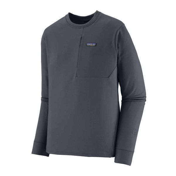 Patagonia M's R1 Thermal Crew Smolder Blue