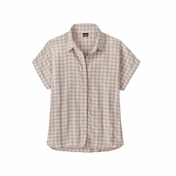 Patagonia Women's LW A/C Shirt Fresh Water: Fleck Blue