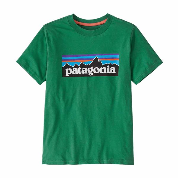 Patagonia K'S P-6 Logo T-Shirt Gather Green