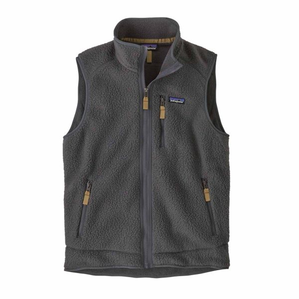Patagonia Men's Retro Pile Fleece Vest Forge Grey