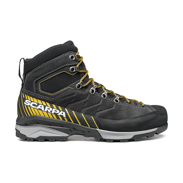 Scarpa Mescalito TRK GTX Herren Wanderschuh Dark Anthracite /Mustard