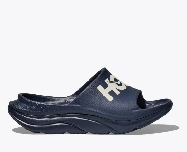 Hoka ORA Athletic Slide Unisex Sandale Varsity Navy/White