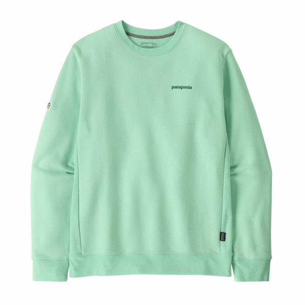 Patagonia Fitz Roy Icon Uprisal Crew Rinsed Green
