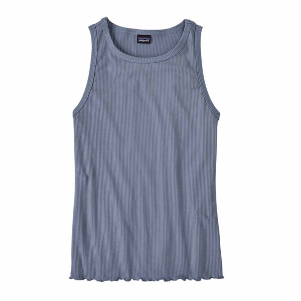 Patagonia W'S Rib Knit Tank - Damen Shirt - Light Plume Grey