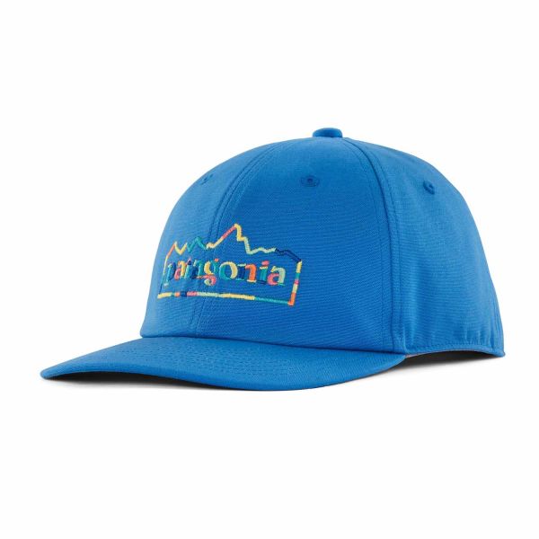 Patagonia K's Funhoggers Hat - Kinder Baseballkappe Unity Fitz: Vessel Blue (UFVL)
