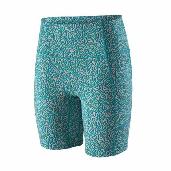 Patagonia Women's Maipo Shorts - 8" - Damenshort - Sea Texture: Subtidal Blue (SSLB)