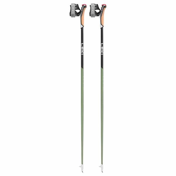 Leki Flash Carbon Green Metallic-Black-Neonyellow