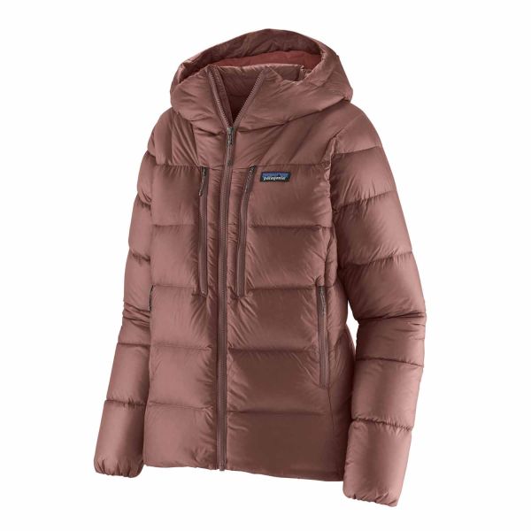 Patagonia W´s Fitz Roy Dwon Hoody Dulse Mauve