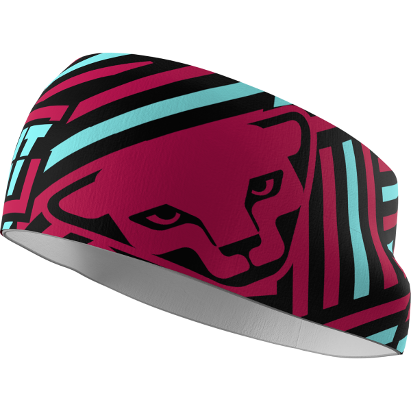 Dynafit Graphic Performance Headband Beet Red/Black Out RAZZLE DAZZLE