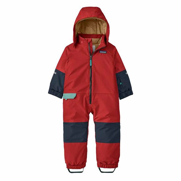 Patagonia Baby Snow Pile One-Piece Kinder Schneeanzug Touring Red