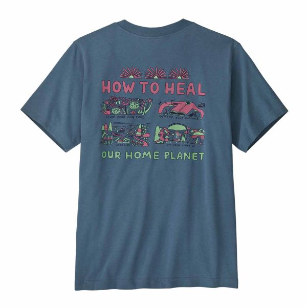 Patagonia Kid’s Graphic T-Shirt Take Action: Utility Blue