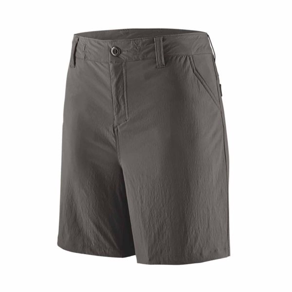 Patagonia W'S Quandary Shorts - 7 In. - Damen Hose - Forge Grey