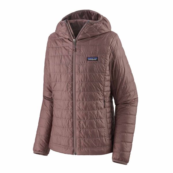 Patagonia Women's Nano Puff® Hoody Dusky Brown