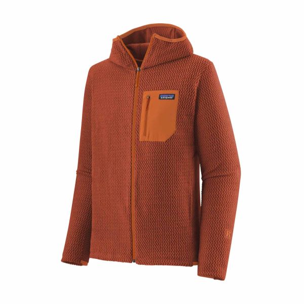 Patagonia M's R1 Air Full-Zip Hoody Burnished Red