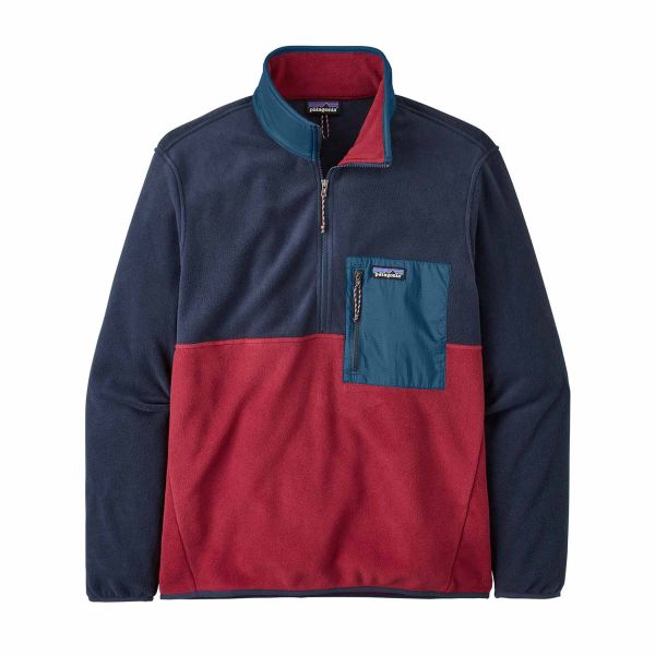 Patagonia Men's Microdini 1/2-Zip Pullover Wax Red