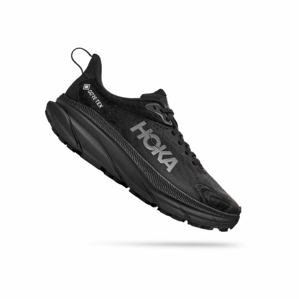 Hoka Challenger 7 Gtx - Black / Black - Damen GORE-TEX Trailrunningschuh